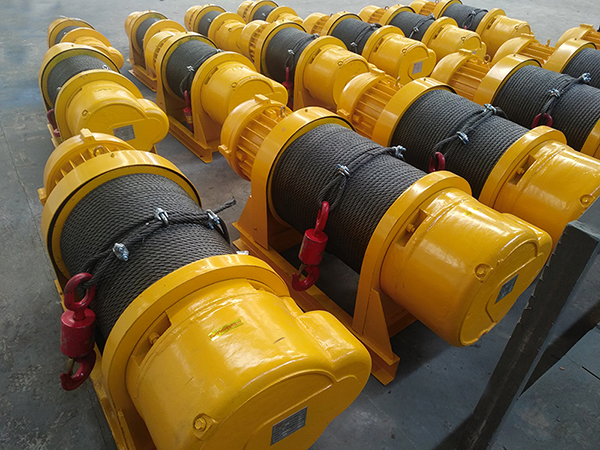 light duty electric winch