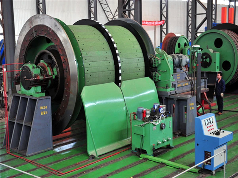 Mining winch system